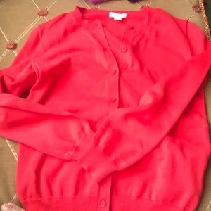 Red Crewcuts Girl’s Cardigan Size 10